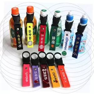 음료병 네임택 스트랩 이름표 물병 태그 스포츠 운동 축구 농구 야구 개인 맞춤 제작 휴대용 실리콘