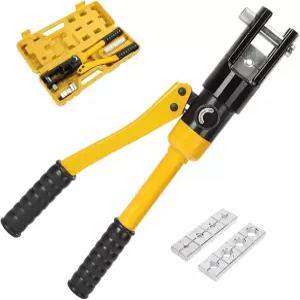 로리븐 유압 크림핑 공구 2AWG-500MCM 배터리 케이블 크림퍼 10개의 다이로 작동하기 쉬운 와이어 로프용