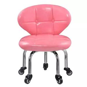 낮은 의자 키작은 바퀴 바퀴달린 달린 녹색 블랙 등받이