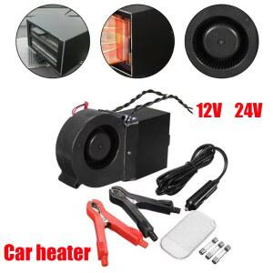 12V/24V 듀얼 PTC 자동차 히터 팬 조절 가능한 제상기 가열 쉬운 설치 겨울용 차량용