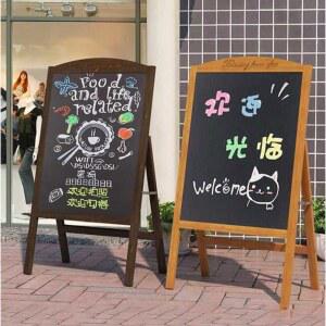 카페 A형 입간판 매장보드판 흑칠판 배너 투명 플러그인 스탠드 네일샵 보드판 소형