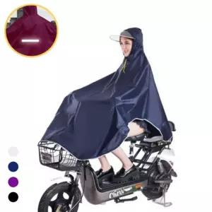 빅사이즈 판초우의 레인코트 자전거 오토바이 우비