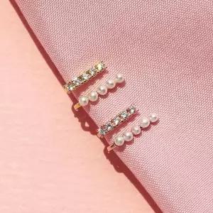 [골드스마일]크림샌드 페이크 피어싱/링이어커프(1ea)