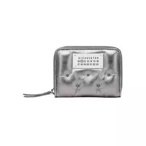[메종 마틴 마르지엘라] 메종마르지엘라 25FW 글램슬램 코인 반지갑 실버 SA1VX0018 P6800 H3809