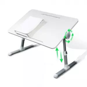 간이 노트북 책상 접이식 틈새 수납 침대 베드테이블