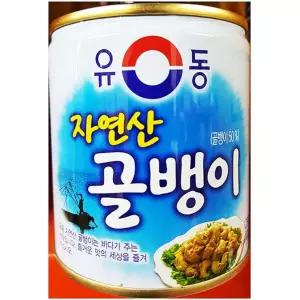 자연산 골뱅이캔(유동 230g)X24