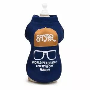 반려동물패션 겨울 애견옷 XXL 블루 강아지봄옷 반려견옷