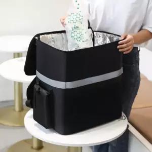 대용량 아이스 보냉백 쿨러백 쿨링백 쿨백 35L (블랙)