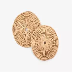 은현나라샵 라탄 받침 라탄화분받침대