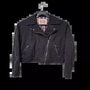 리바이스 정품 여자 춘추용 빈티지 여성 크롭집업자켓점퍼XS