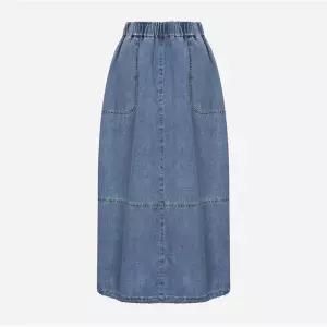 갤러리아 [써스데이아일랜드]2025 F/W  아웃포켓 데님 스커트 (T256MSK131W)