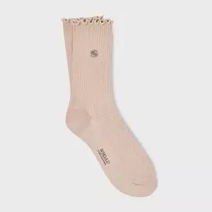 [후아유](신세계 사우스시티)Ribbed Frill Socks WHAYG2221A