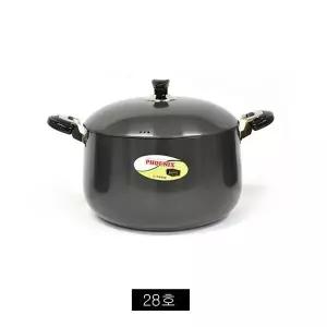 bns 경질 1단 곰솥 냄비 28호 28cm 들통/찜통/곰국/대용량/찜솥
