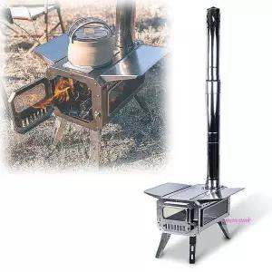 휴대용 우드스토브 스텐 난방 화목난로 소형 캠핑lmn044