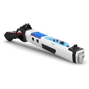 스위치 1 (OLED) 슈팅 게임용 GH 조이콘 건 컨트롤러, 레지던트 이블, 카벨라, 스나이퍼 엘리트, 둠, 헌팅 시뮬레이터, 울펜슈타인, 페이데이, 그립 화이트