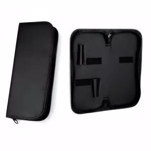 미용 가위 케이스 파우치 보관 수납 정리 가죽 검정 (WFKALA0)