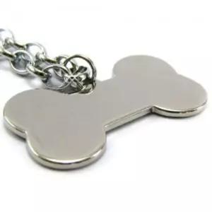 강아지 인식표 뼈다귀 이름표 펜던트 목걸이 대 12개 CwL2+3hKi