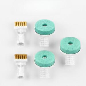 Deerma 스팀  구리 와이어 브러시 헤드 ZQ610 수색 패드 ZQ600/ZQ650에 호환