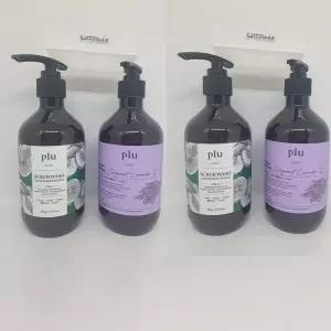 플루 스크럽워시 자몽피치 500mlx2+플루테라피 바디워시 베르가못 라벤더 500gx2 k뷰