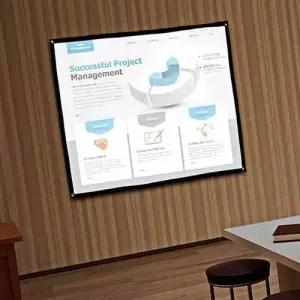 빔프로젝터 스크린 빔 천 휴대용 차박 야외 영화감상 WFIKSDE