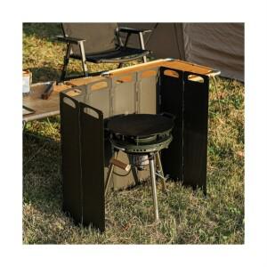 스토브 바람막이 8단 60cm 파우치포함