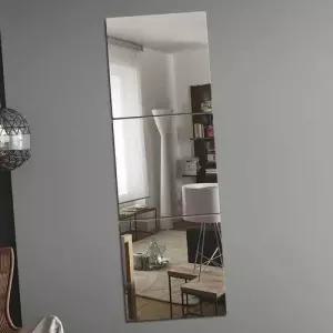 정사각 아크릴 거울 현관 화장실 전신 붙이는 벽 WFIKS44