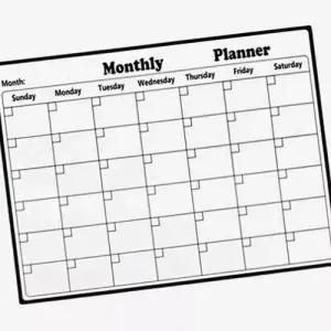 스케줄 보드판 월중 행사 표 화이트 가정용 보드 WFIKT17