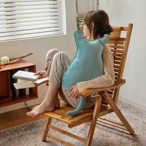 고양이 쿠션 거실 소파 베드 동물 극세사 힐링 침대 WFIKT4B