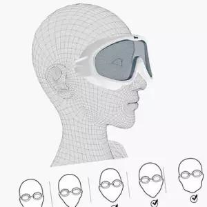 성인 수경 잠 수영 고글 잠수 바캉스 WFIKTLK