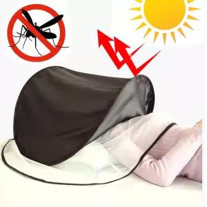 GGRO 휴대용 아기 얼굴 모기장 캠핑모기장