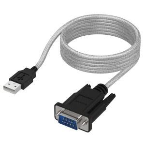 SABRENT 6-FT USB-RS-232 DB9 직렬 9핀 어댑터(Prolipic PL2303)(SBT-USC6K)
