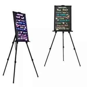 형광 네온 보드 led 배너 카페 칠판 미니 간판 leda형