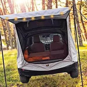 그레이 트렁크 텐트 카텐트 꼬리텐트 차박텐트 차량 WFIKU9F