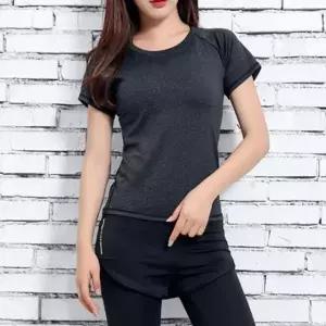 여성 스포츠웨어 반팔티 기능성 트레이닝복 패션운동복