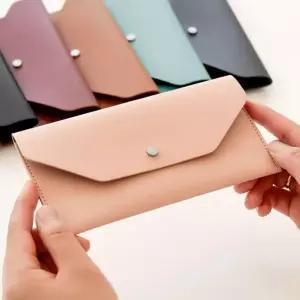 심플봉투 가죽용돈봉투 가죽 명절 설날 세뱃돈 용돈 지갑 선물 돈지갑