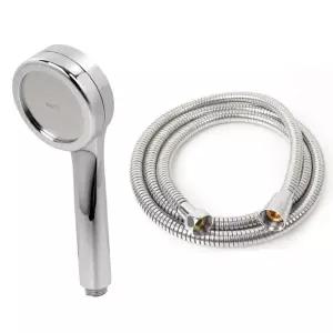 [골드스마일]호텔샤워줄 스텐 절수 다용도 미세분사 샤워기헤드