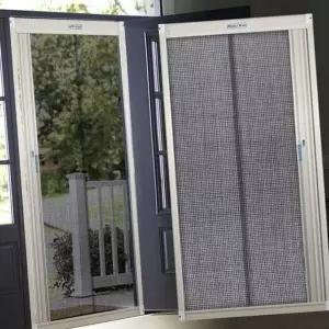 [골드스마일]주택롤모기망 원터치 자석 견고한 출입문 자동모기장