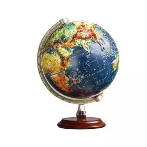 입체 지구본 3d 위성 인터랙티브 학습용 선물 나무 작은 장식 모형