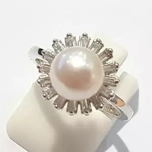 [셀러허브 패션][블루케이] AA급심플 담수진주 원석 반지 210711-09n