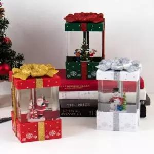 20112 선물상자 워터볼 오르골 3종 (WFKADX0)