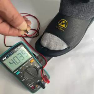 국산 정전기 실내화 어싱 슬리퍼 미끄럼방지 충격흡수 제전화 정전기방지 항균 지압 방진화 크린룸 SH-1900