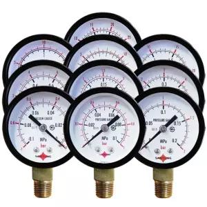 공기 측정기 공기압 진공계 아날로그 압력계 A형 일반 전공 수도 기압계