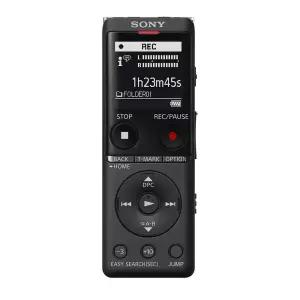 [소니공식스토어]  SONY ICD-UX570 블랙 휴대용 보이스 레코더 강의용 녹음기 고성능 방송용 유튜브 마이크