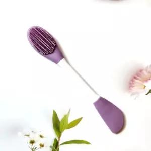 기획전 모공브러쉬 실리콘 퍼플 실리콘팩 마스크 브러쉬 인기상품