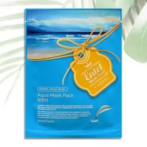 아쿠아 얼굴팩 남자 앰플 모델링팩 마스크팩x10팩 모공팩 피부진정