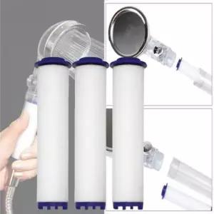 O 필터 녹물제거 샤워기 절수 리필3개 헤드