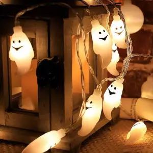 20구 LE실속D 할로윈 유령 가랜드 전구(3M) 이벤트 줄조명