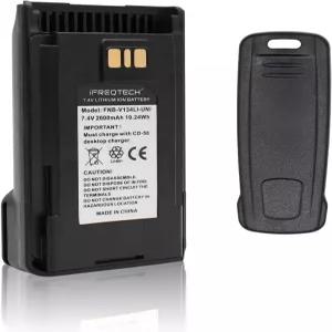 벨트 클립 2600mAh의 버텍스 표준 VX-260 VX-261 VX-264 EVX-261 VX-454 VX-459용 IFREQTECH FNB-V134LI