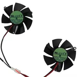 ZOTAC GTX 1650 1050 1050TI 로우 프로파일 시리즈 데스크탑 T125010SU 46mm 12V 0.32A 2핀 비디오 카드