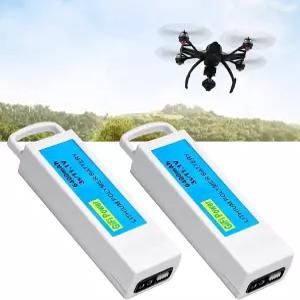 미프신 2팩 6400mAh 교체 배터리 11.1V 3S LiPo 유넥 Q500 Q500+ Q500+PRO 4K 태풍 FPV 드론 RC 쿼드콥터